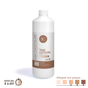Lotion Tan foncé DHA 14% 1L